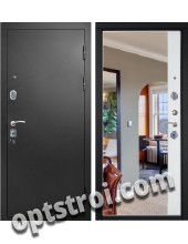 Входная металлическая дверь с зеркалом модель - ДЗ-008